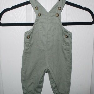 Carter's Green Overalls Soft Cotton Relaxed Fit